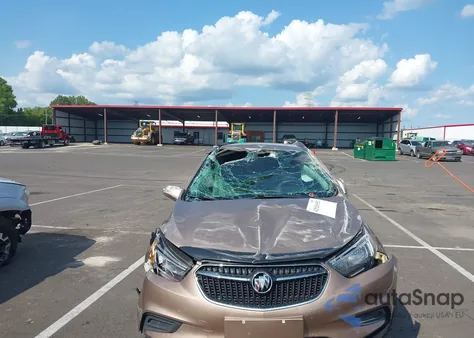 2018 Buick Encore Preferred from USA, damaged, VIN KL4CJASB7JB677626